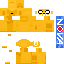 Minecraft skin texture, 64x64 pixels