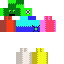 Minecraft skin texture, 64x64 pixels