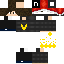 Minecraft skin texture, 64x64 pixels