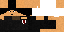 Minecraft skin texture, 64x32 legacy pixels