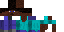 Minecraft skin texture, 64x32 legacy pixels