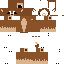 Minecraft skin texture, 64x64 pixels