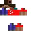 Minecraft skin texture, 64x64 pixels