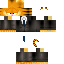 Minecraft skin texture, 64x64 pixels
