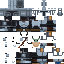 Minecraft skin texture, 64x64 pixels