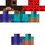 Minecraft skin texture, 64x64 pixels