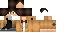 Minecraft skin texture, 64x32 legacy pixels