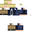 Minecraft skin texture, 64x64 pixels