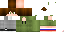 Minecraft skin texture, 64x32 legacy pixels