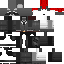 Minecraft skin texture, 64x64 pixels