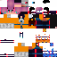 Minecraft skin texture, 64x64 pixels