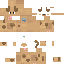 Minecraft skin texture, 64x64 pixels