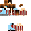 Minecraft skin texture, 64x64 pixels