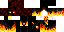 Minecraft skin texture, 64x32 legacy pixels