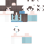 Minecraft skin texture, 64x64 pixels