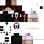 Minecraft skin texture, 64x64 pixels