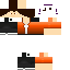 Minecraft skin texture, 64x64 pixels