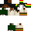 Minecraft skin texture, 64x64 pixels