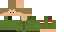 Minecraft skin texture, 64x32 legacy pixels