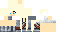 Minecraft skin texture, 64x32 legacy pixels