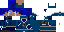 Minecraft skin texture, 64x32 legacy pixels