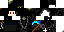 Minecraft skin texture, 64x32 legacy pixels