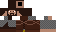 Minecraft skin texture, 64x32 legacy pixels