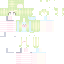 Minecraft skin texture, 64x64 pixels