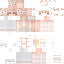 Minecraft skin texture, 64x64 pixels
