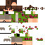 Minecraft skin texture, 64x64 pixels