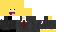 Minecraft skin texture, 64x32 legacy pixels