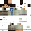 Minecraft skin texture, 64x64 pixels