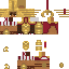 Minecraft skin texture, 64x64 pixels