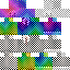 Minecraft skin texture, 64x64 pixels