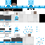 Minecraft skin texture, 64x64 pixels