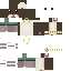 Minecraft skin texture, 64x64 pixels