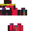 Minecraft skin texture, 64x64 pixels
