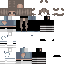 Minecraft skin texture, 64x64 pixels