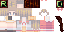 Minecraft skin texture, 64x32 legacy pixels