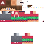 Minecraft skin texture, 64x64 pixels