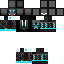 Minecraft skin texture, 64x64 pixels
