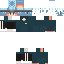 Minecraft skin texture, 64x64 pixels