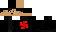 Minecraft skin texture, 64x32 legacy pixels