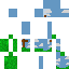 Minecraft skin texture, 64x64 pixels
