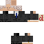 Minecraft skin texture, 64x64 pixels