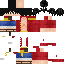 Minecraft skin texture, 64x64 pixels