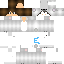 Minecraft skin texture, 64x64 pixels