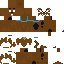 Minecraft skin texture, 64x64 pixels