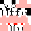 Minecraft skin texture, 64x64 pixels