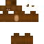 Minecraft skin texture, 64x64 pixels